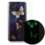 Funda Samsung Galaxy A51 Serie Butterfly Fluorescente