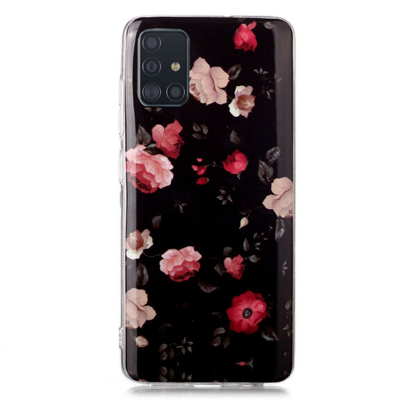 Funda Samsung Galaxy A51 Serie Floralies Fluorescente