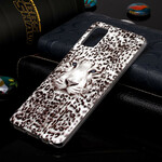 Samsung Galaxy A51 Funda fluorescente de leopardo