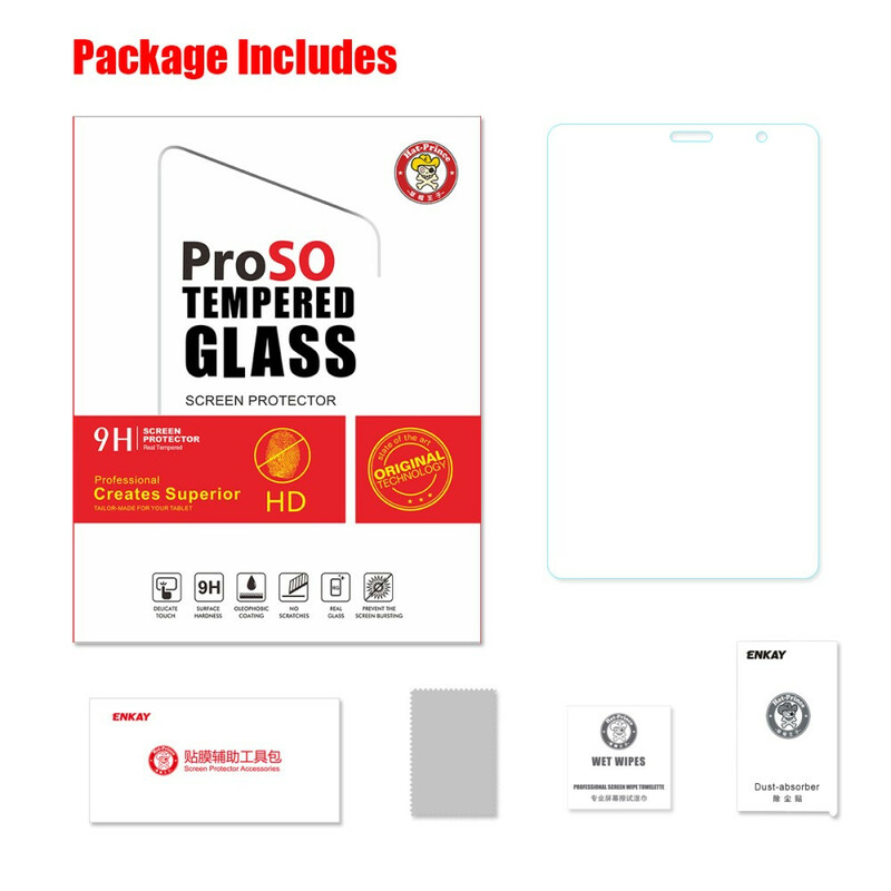 Protector de cristal para Samsung Galaxy Tab A 8.0 (2019) Hat Prince