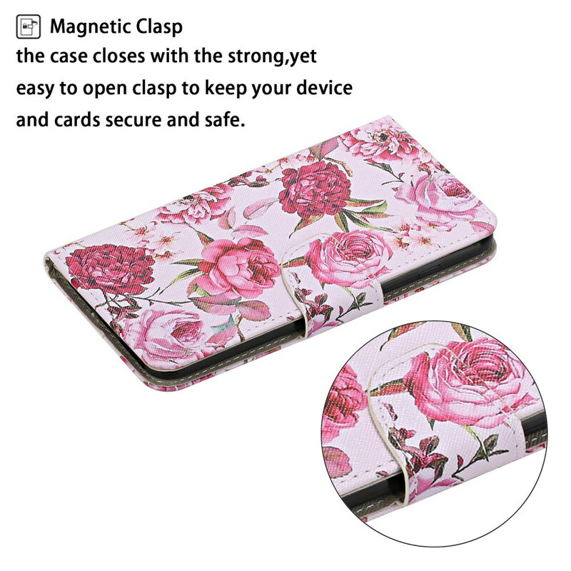 Funda Samsung Galaxy S20 FE Magistral Flowers con colgante