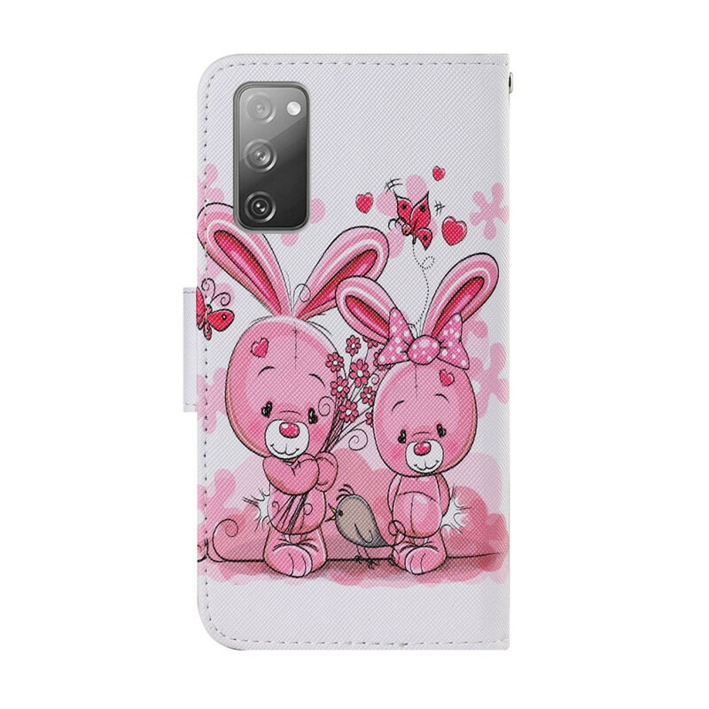 Funda Samsung Galaxy S20 FE Conejos