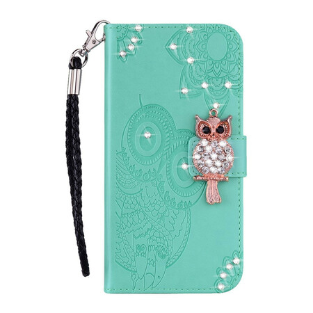 Samsung Galaxy S20 FE Funda Búho y Encanto Mandala