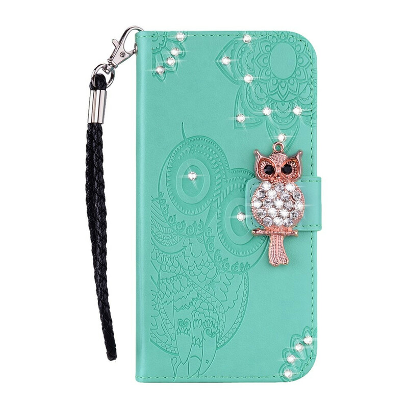 Samsung Galaxy S20 FE Funda Búho y Encanto Mandala