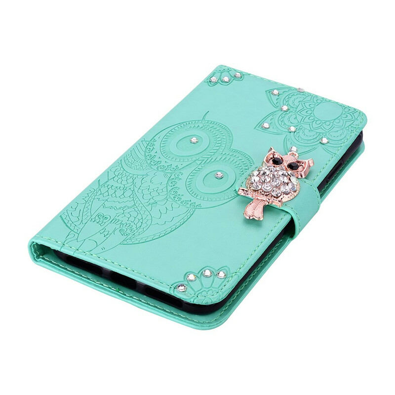 Samsung Galaxy S20 FE Funda Búho y Encanto Mandala