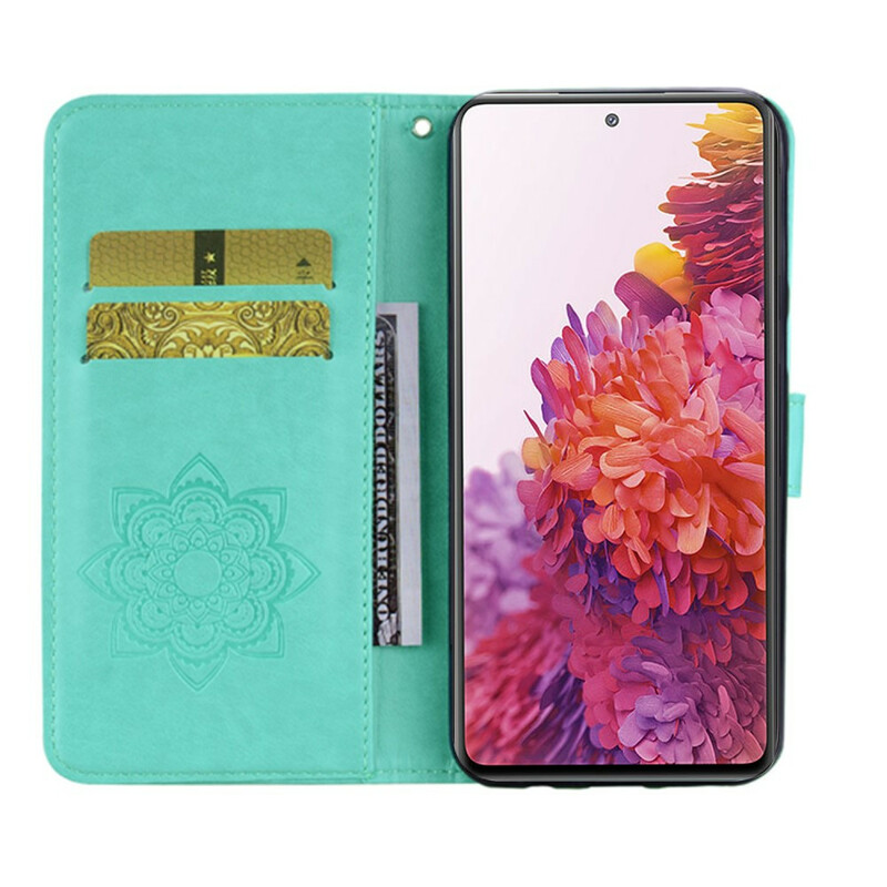 Samsung Galaxy S20 FE Funda Búho y Encanto Mandala
