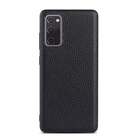 Funda de cuero genuino Samsung Galaxy S20 FE Lichi