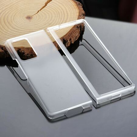 Samsung Galaxy Z Fold 2 Funda de plástico transparente mate