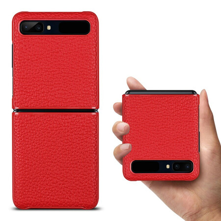 Funda de cuero genuino Samsung Galaxy Z Lichi