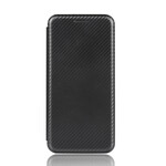 Flip Cover Oppo A53 Silicona Color Fibra de Carbono