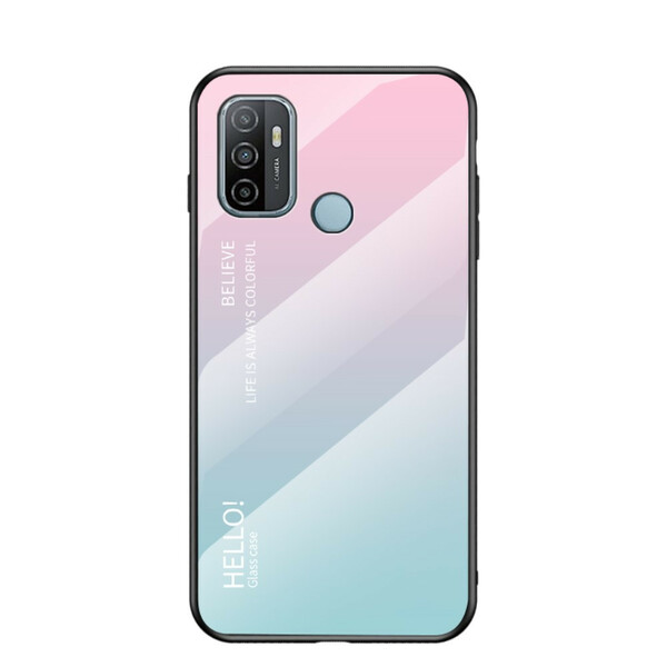 Funda Oppo A53 Vidrio Templado Hola