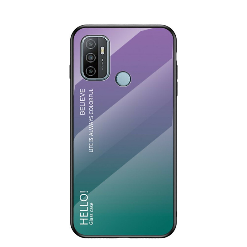 Funda Oppo A53 Vidrio Templado Hola