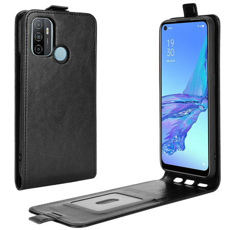 Funda Oppo A53 Vertical Flap Efecto Cuero