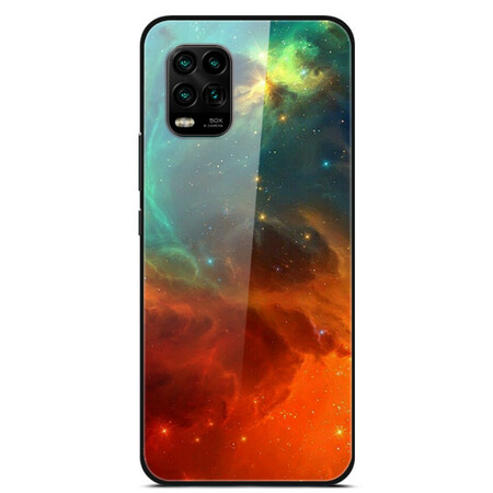 Funda Xiaomi Mi 10 Lite Rojo Cielo y Verde