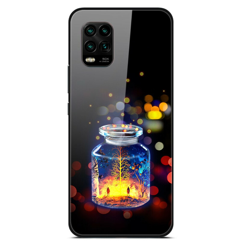 Funda Xiaomi Mi 10 Lite Botella de cristal templado Deseos