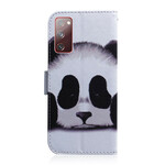 Funda con cara de panda para el Samsung Galaxy S20 FE