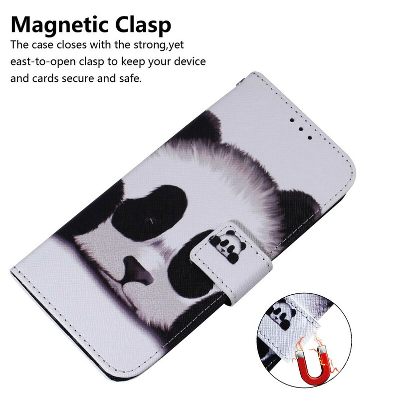 Funda con cara de panda para el Samsung Galaxy S20 FE