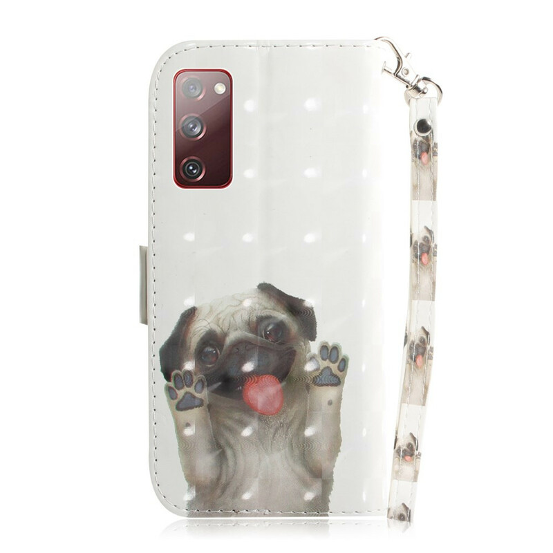 Funda con colgante Samsung Galaxy S20 FE Love My Dog