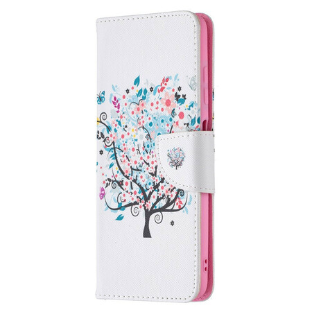 Xiaomi Poco X3 Funda de Árbol Floreado