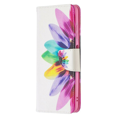 Funda de flor de acuarela para el Xiaomi Poco X3