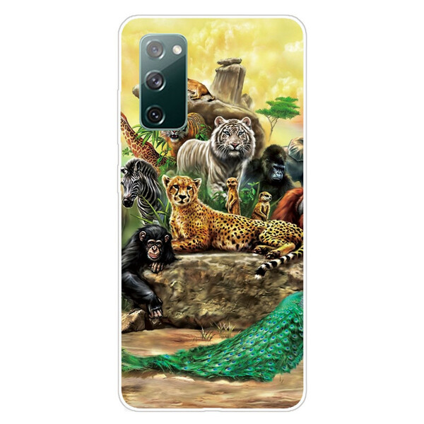 Samsung Galaxy S20 FE Funda Safari Animales