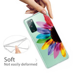 Funda de flores de colores para Samsung Galaxy S20 FE