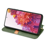 Flip Cover Samsung Galaxy S20 FE Leatherette Diamond Texture