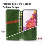 Flip Cover Samsung Galaxy S20 FE Leatherette Diamond Texture