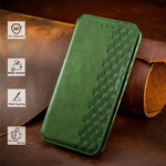 Flip Cover Samsung Galaxy S20 FE Leatherette Diamond Texture