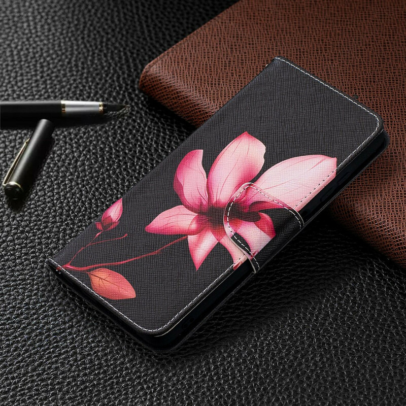 Xiaomi Poco X3 Funda Flor Rosa