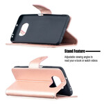 Funda con colgante impresa de mariposa para el Xiaomi Poco X3