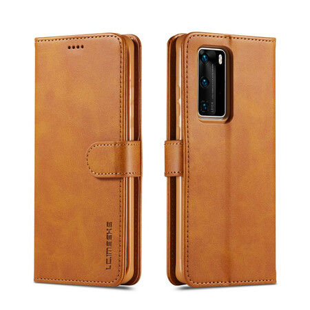 Funda Huawei P40 LC.IMEEKE Efecto piel