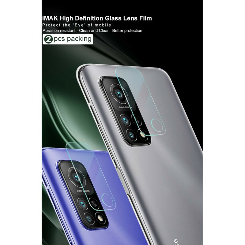 Xiaomi Mi 10T / 10T Pro Protección de lente de cristal templado IMAK