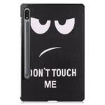 Funda inteligente Samsung Galaxy Tab S7 Stylus Funda Don't Touch Me