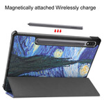 Funda inteligente Samsung Galaxy Tab S7 Stylus Funda Starry Night