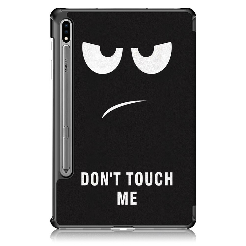 Funda inteligente Samsung Galaxy Tab S7 reforzada Don't Touch Me