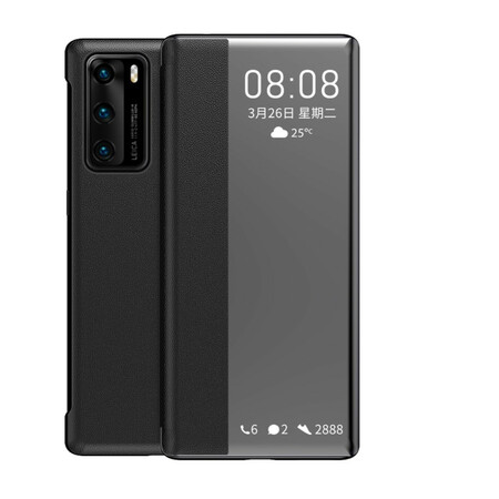 View Cover Huawei P40 Leatherette Window