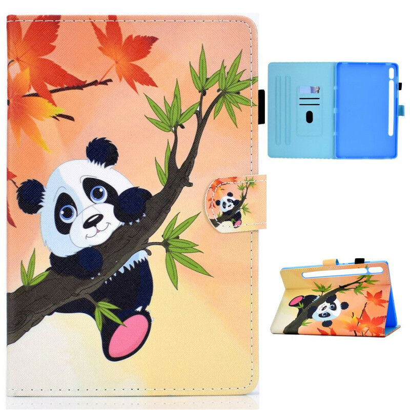 Funda para Samsung Galaxy Tab S7 Cute Panda Funda
