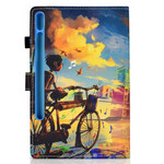 Samsung Galaxy Tab S7 Bike Funda Art