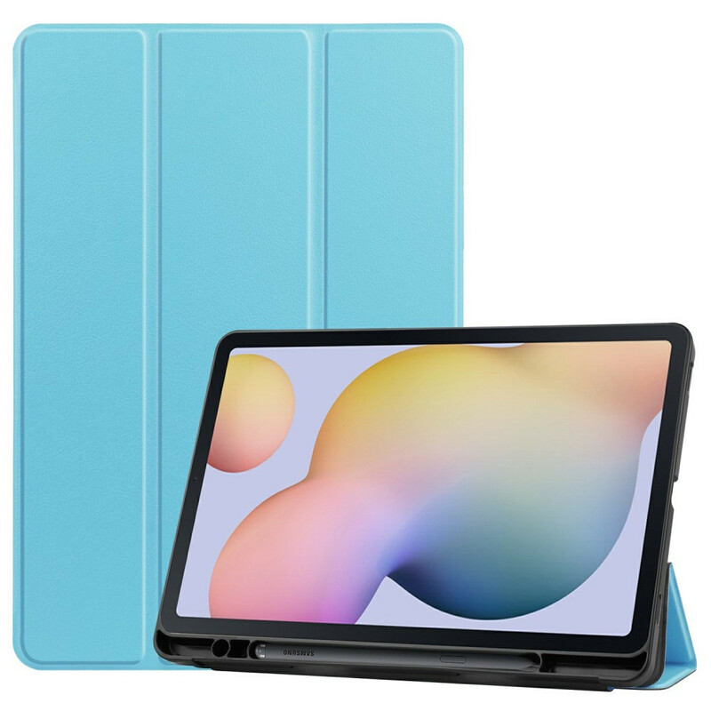 Funda inteligente Samsung Galaxy Tab S7 con tres solapas para el lápiz óptico