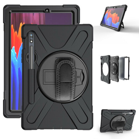 Samsung Galaxy Tab S7 Funda resistente a Utra con colgante