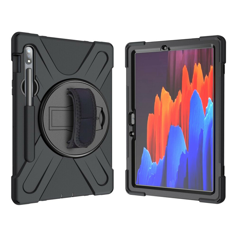 Samsung Galaxy Tab S7 Funda resistente a Utra con colgante