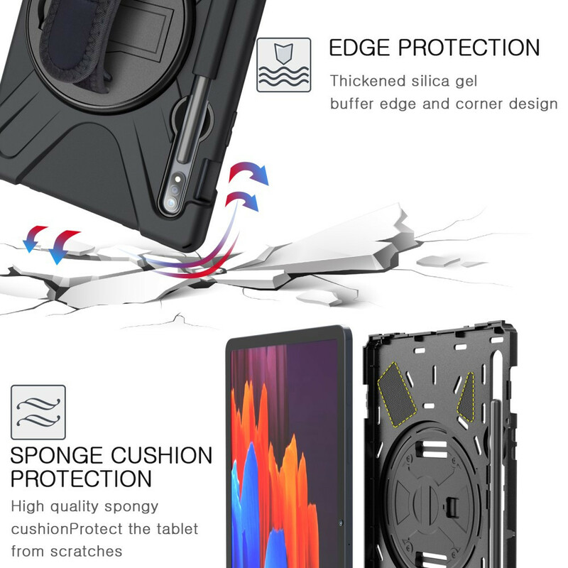 Samsung Galaxy Tab S7 Funda resistente a Utra con colgante