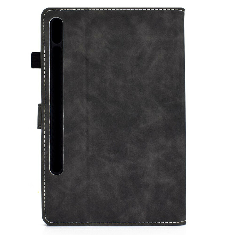 Funda de cuero para Samsung Galaxy Tab S7 Diseño Vintage