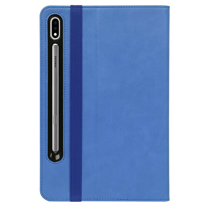 Funda de cuero con colgante para Samsung Galaxy Tab S7 Plus