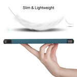 Funda inteligente Samsung Galaxy Tab S7 Plus Soporte para lápiz óptico de tres solapas