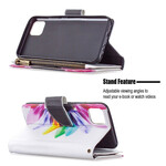 Funda Realme C11 Bolsillo con cremallera Flor