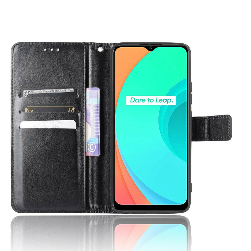 Funda Realme C11 Faux Leather Flashy