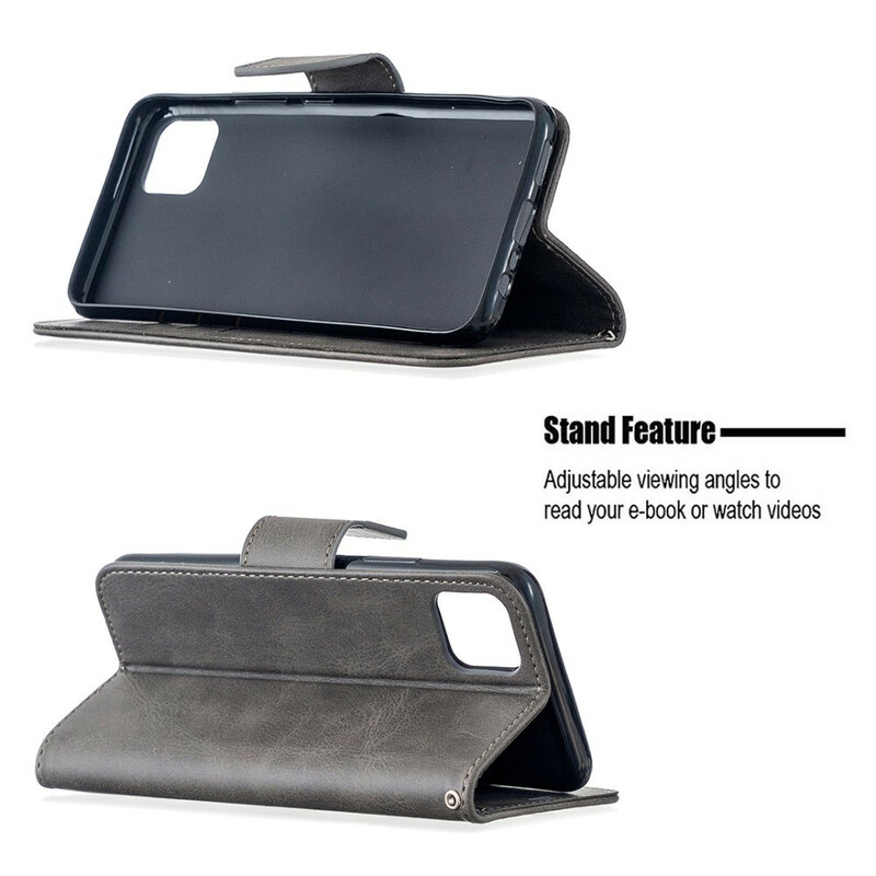 Funda Realme C11 Liso solapa oblicua