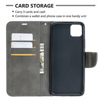 Funda Realme C11 Liso solapa oblicua